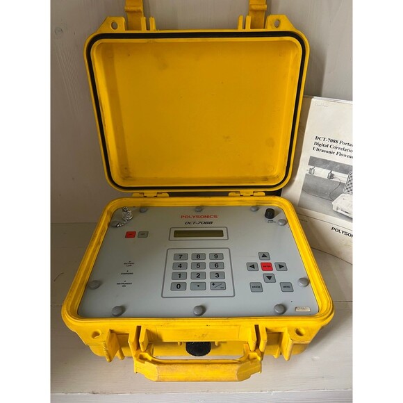 Polysonics DCT7088 Portable Digital Correlation TransitTime Ultrasonic Flowmeter - Picture 2 of 9